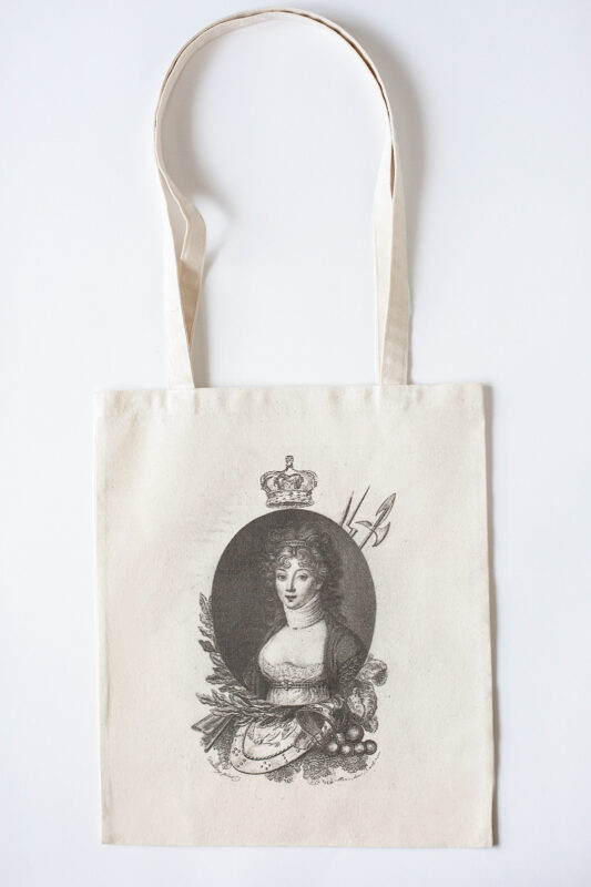 Сумка-шоппер с изображением королевы Луизы